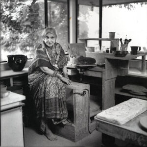 Beatrice Wood in her studio by Marline Wallace