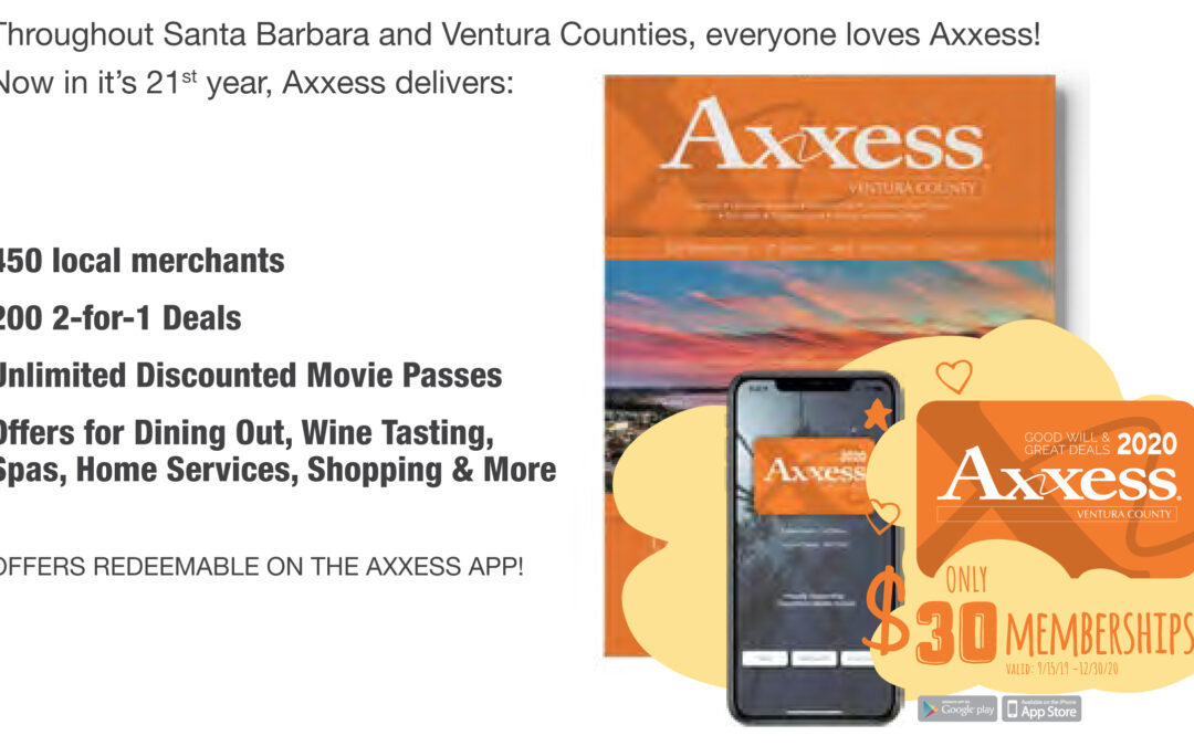 Order your Axxess Book Online!