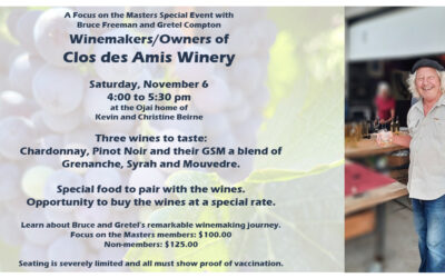 Wine Tasting Event with Clos des Amis Winery