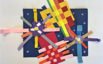 OVSD Paper Weaving & Collage