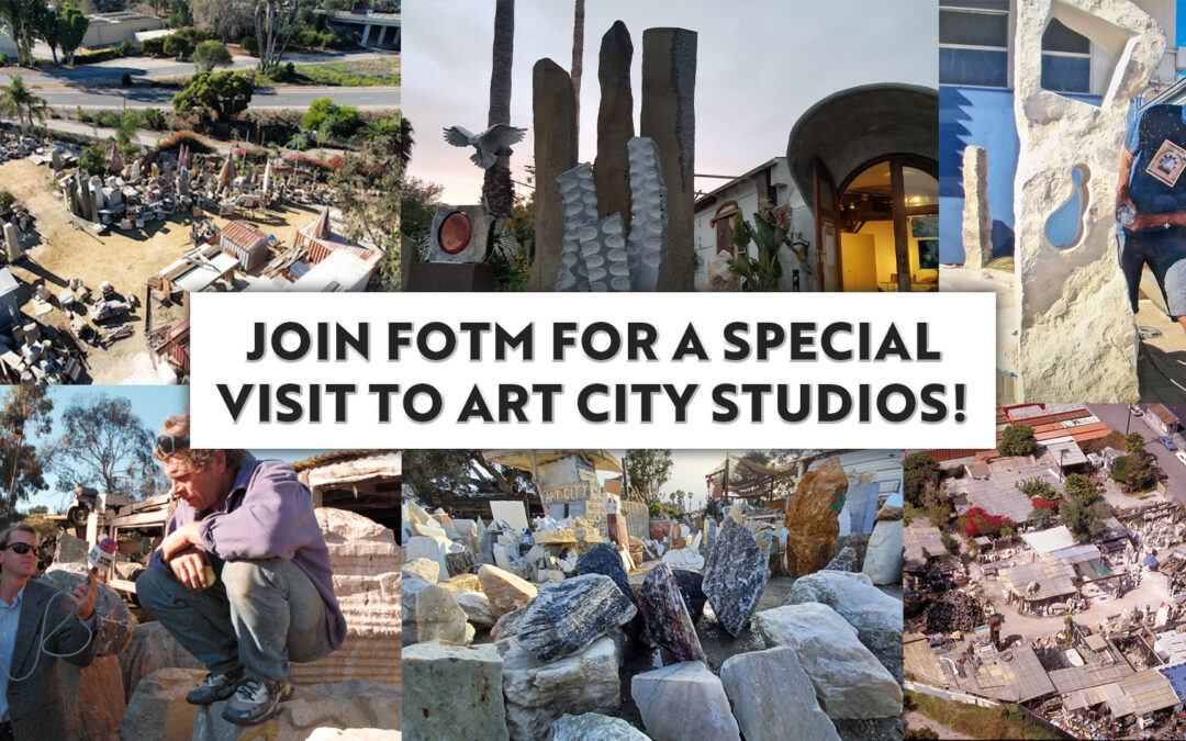 Join FOTM for a special visit to Art City Studios – JUNE 3